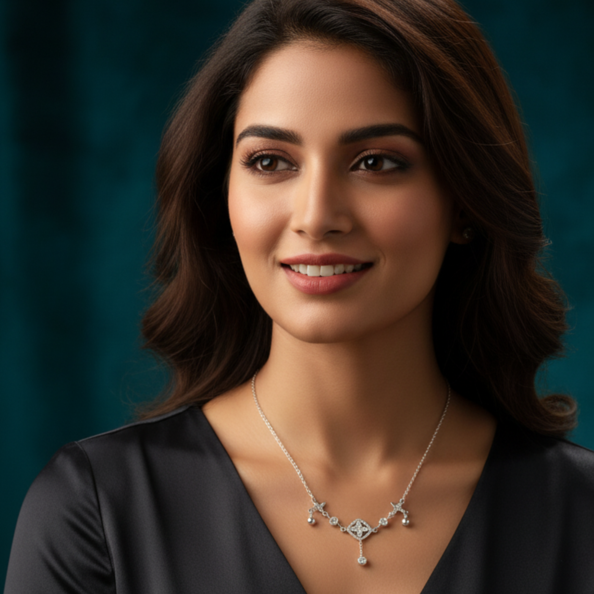 Silver Cross Necklace