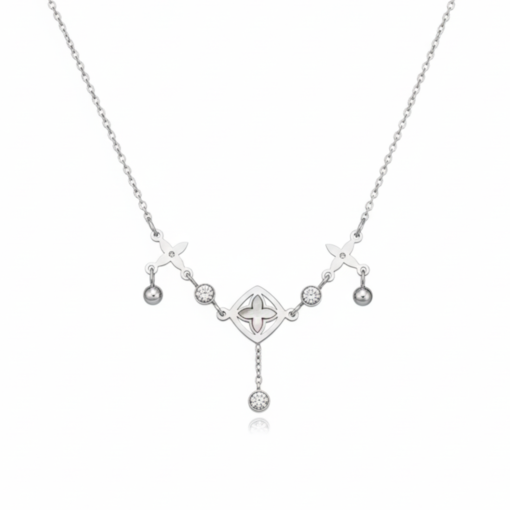 Silver Cross Necklace