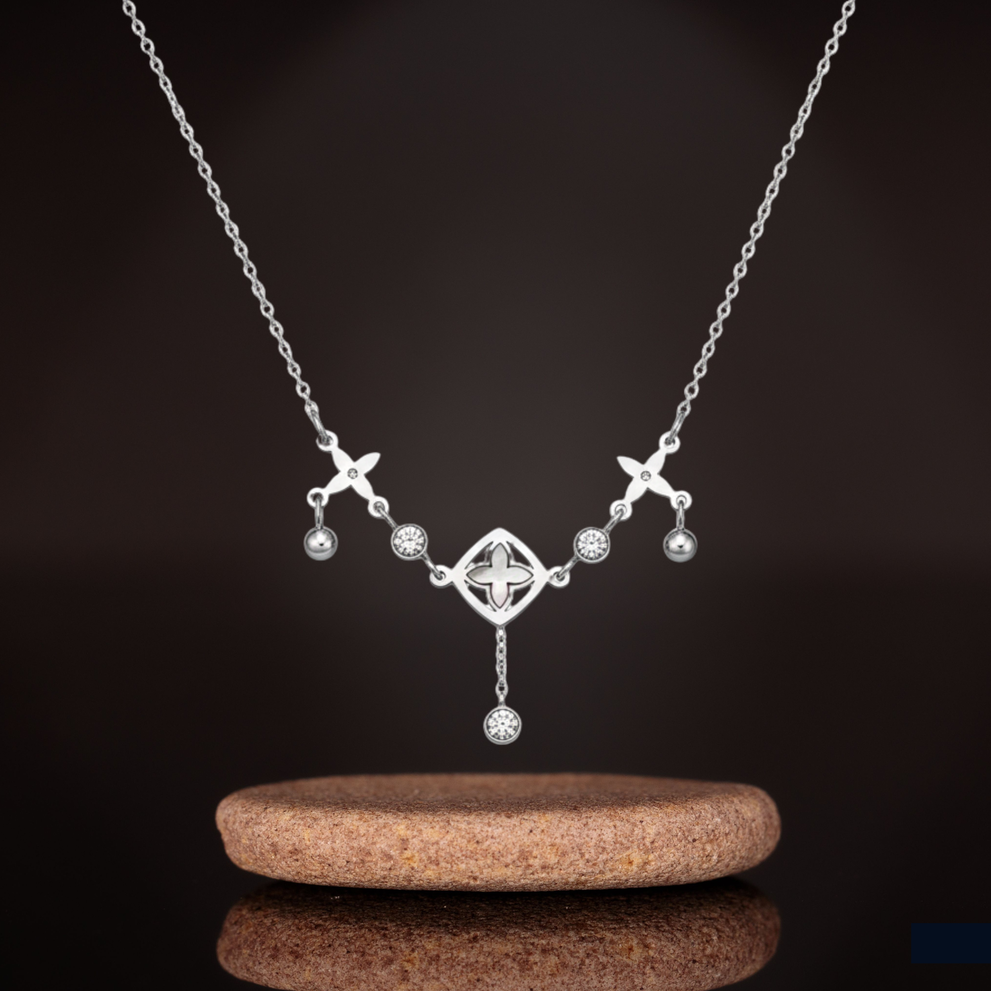 Silver Cross Necklace