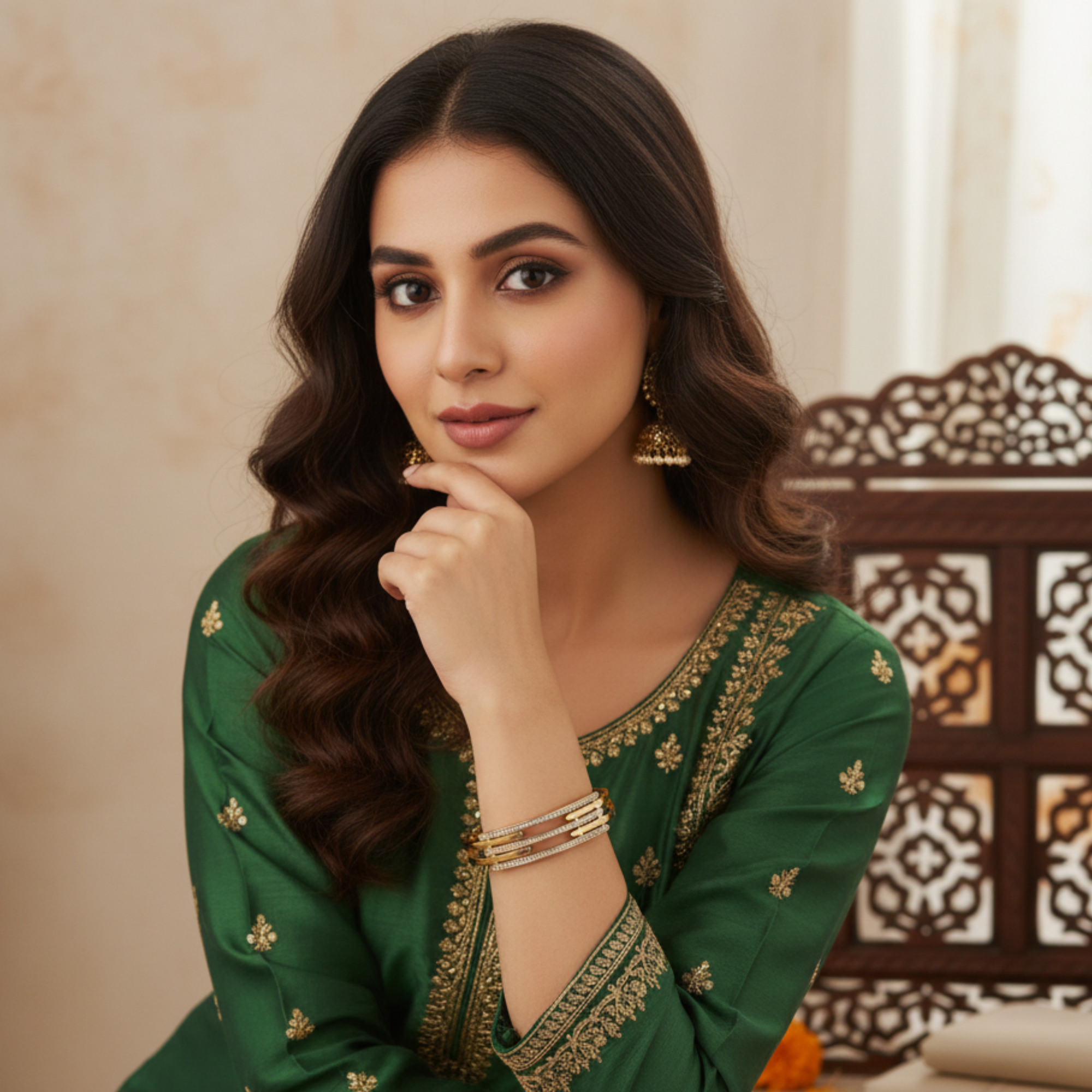 3 Stripes Gold & Diamonds