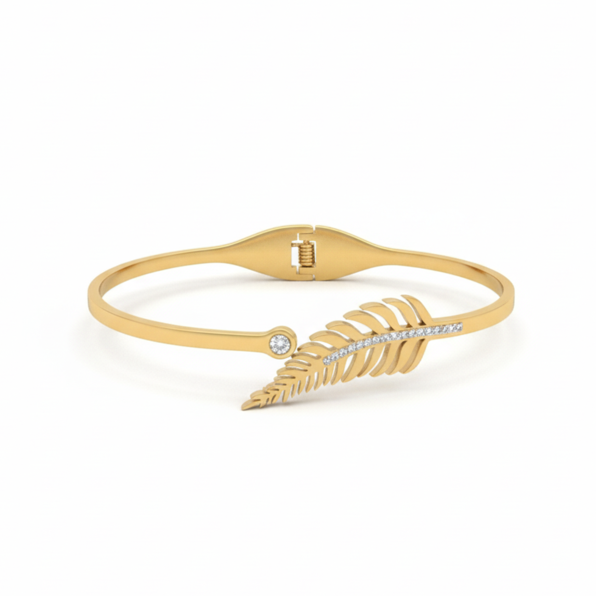 Golden Leaf Bracelet