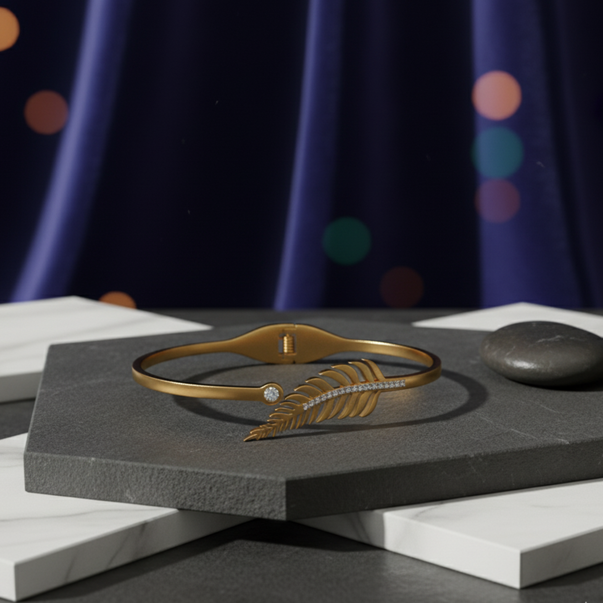 Golden Leaf Bracelet