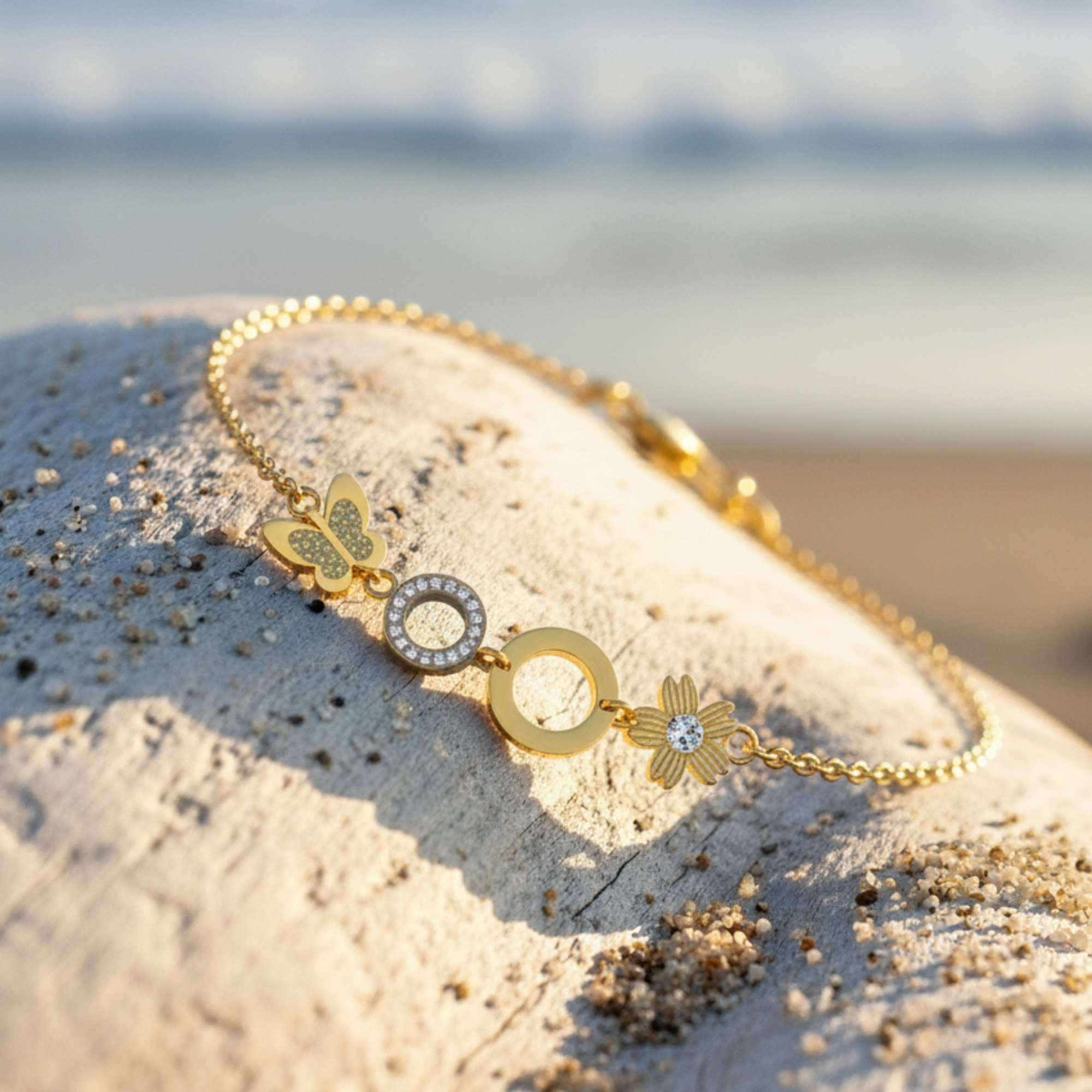 Butterfly &amp; Bloom Charm