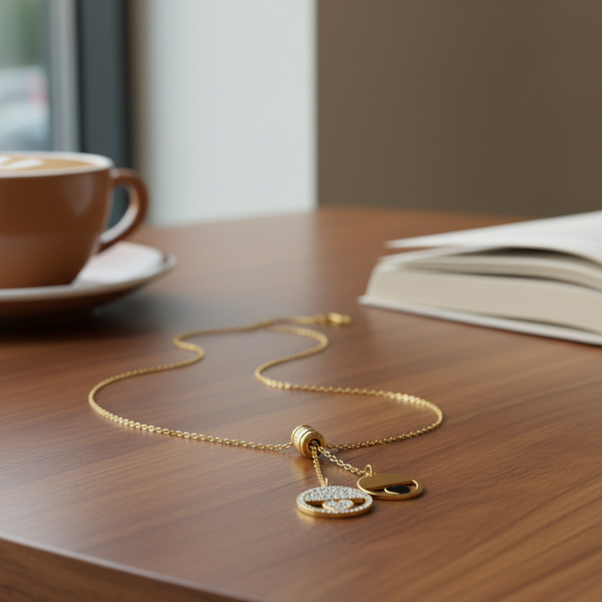 Dual Heart Medallion