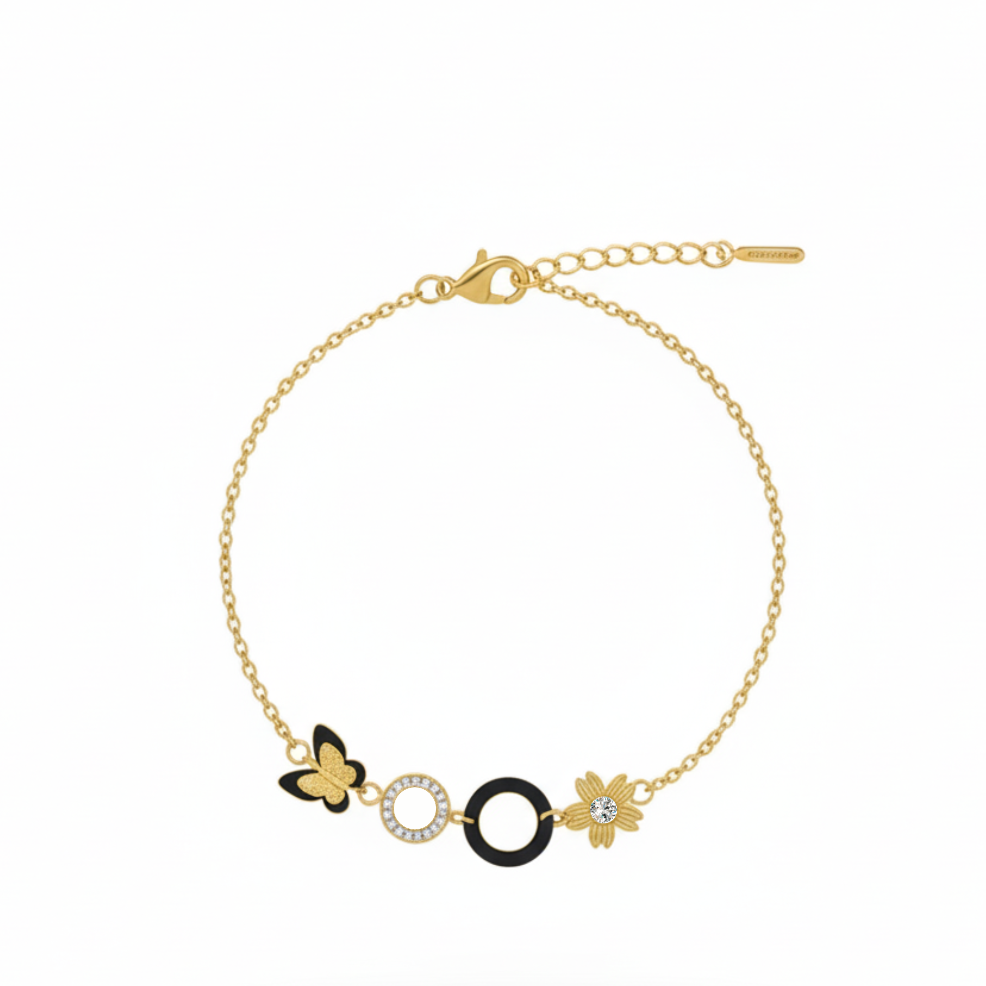 Butterfly &amp; Bloom Charm