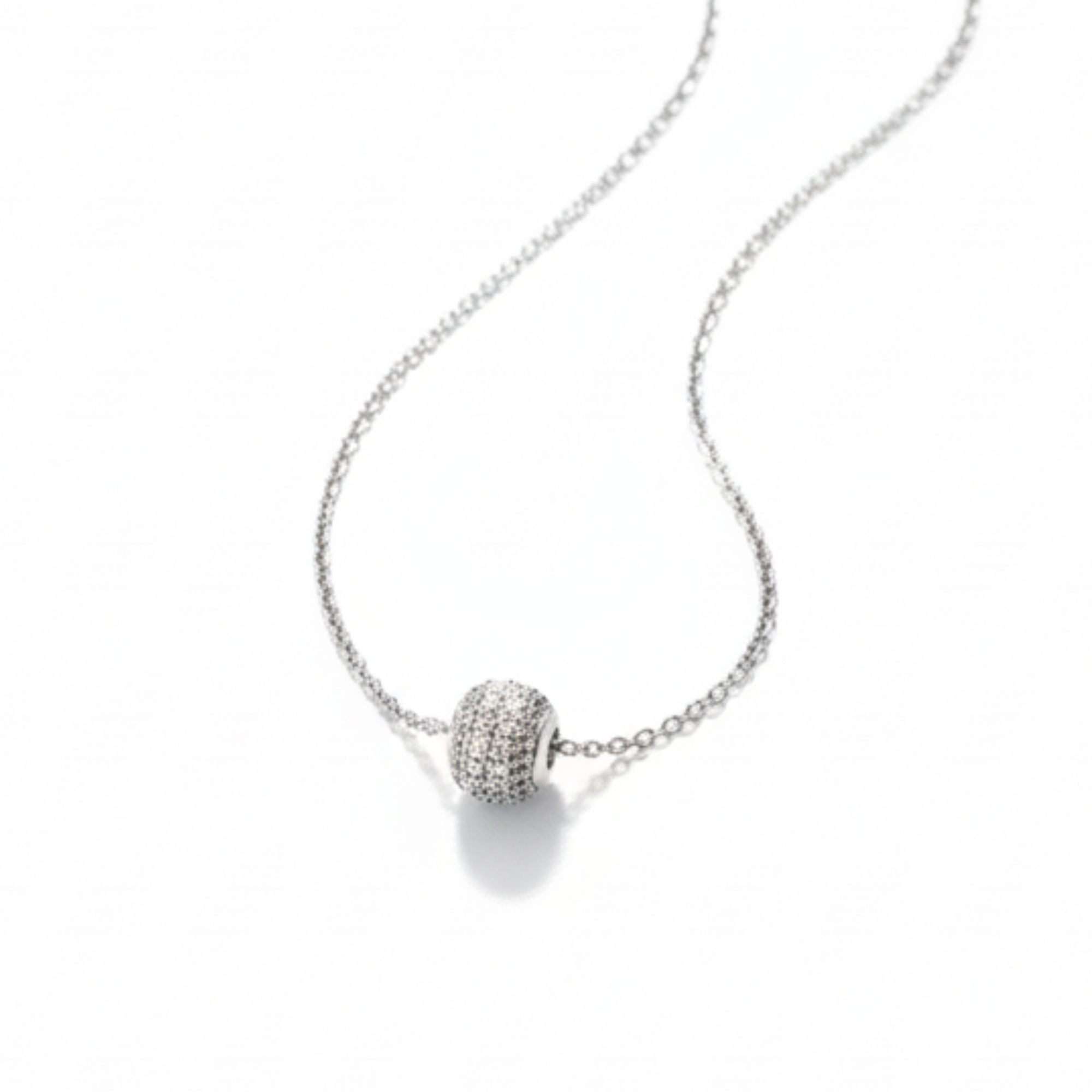 Sparkling Crystal Bead Necklace