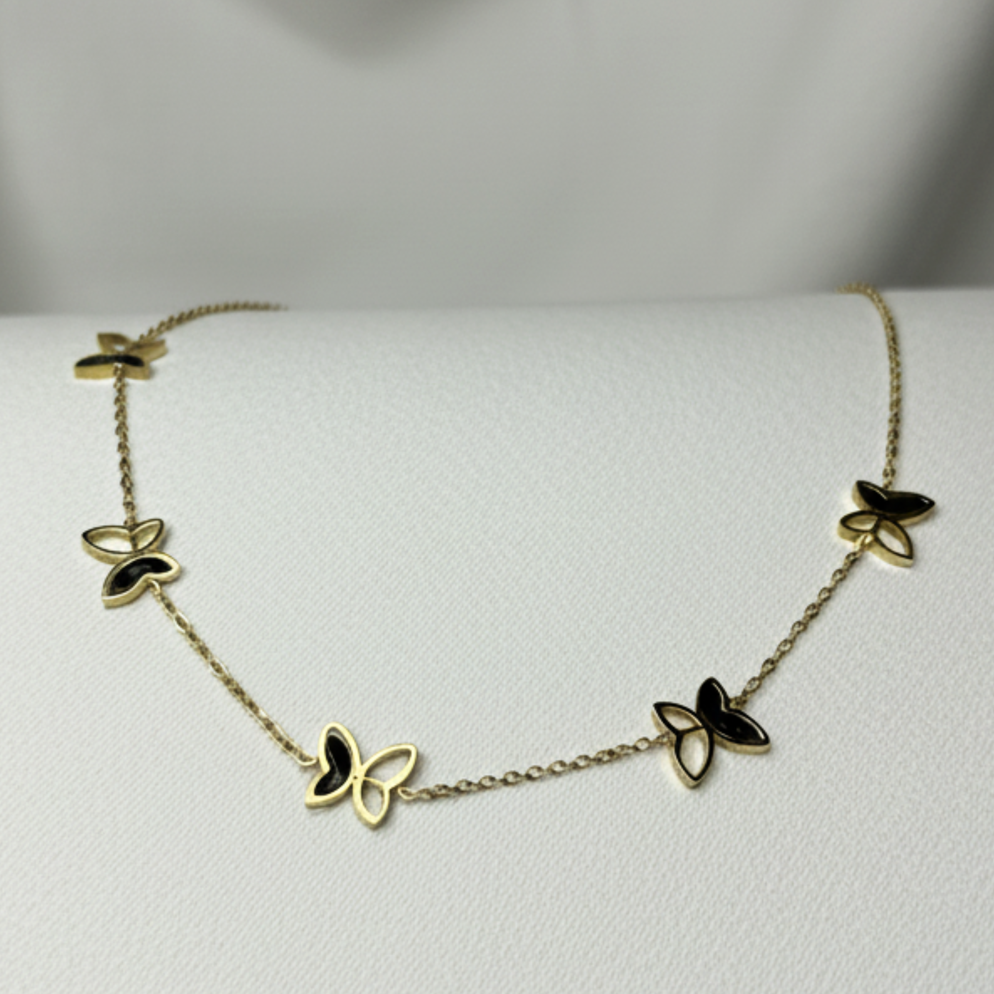 Black & Gold Butterfly Charms