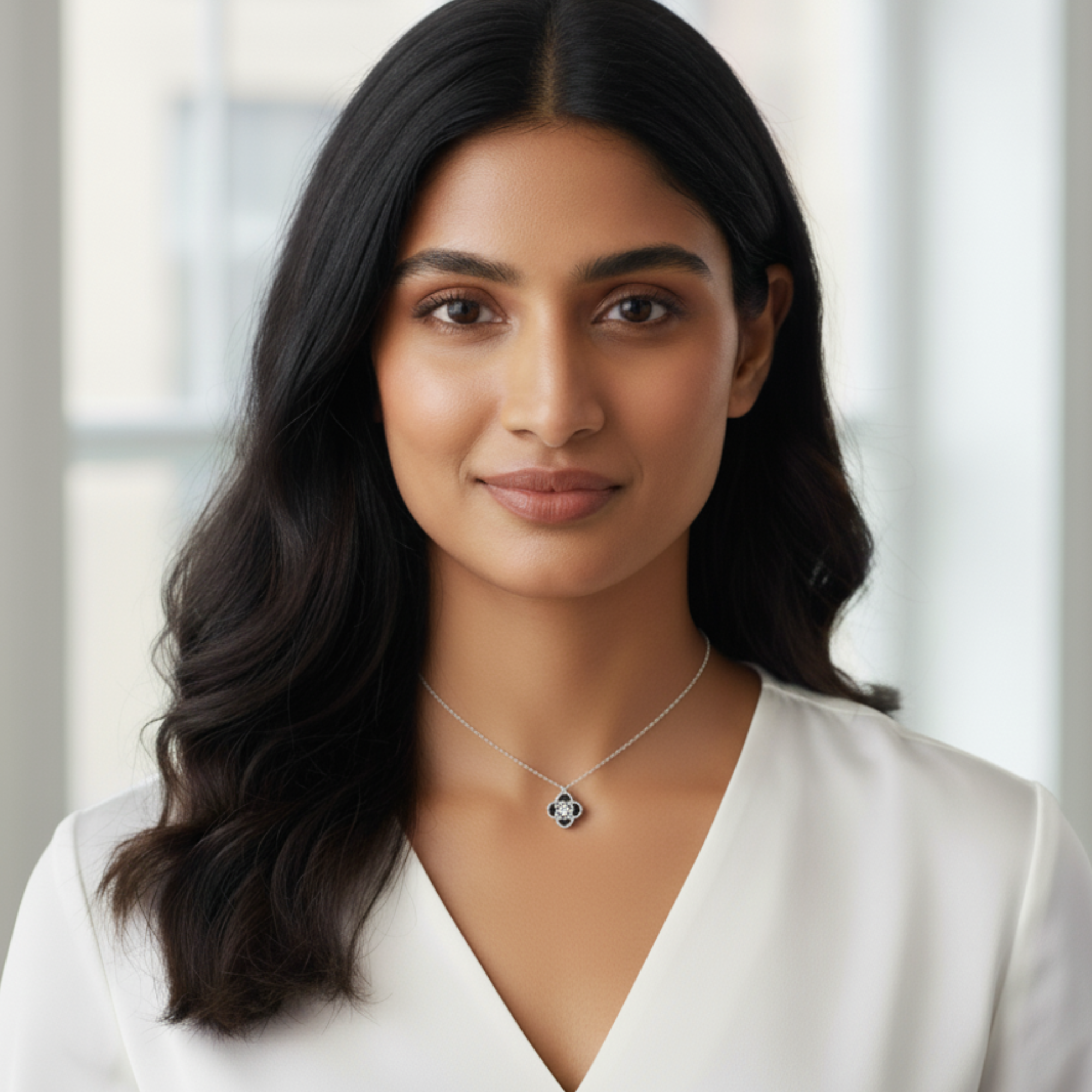 Midnight Blossom Pendant