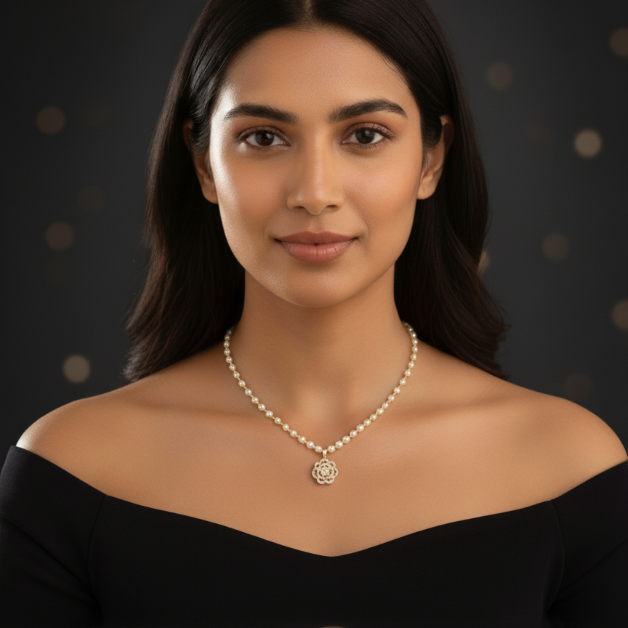 Golden Bloom Pendant